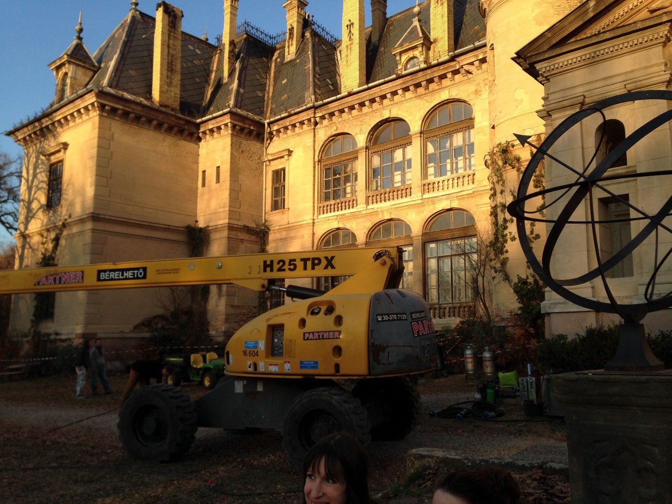 Exterior of Sword & Cross and equipment