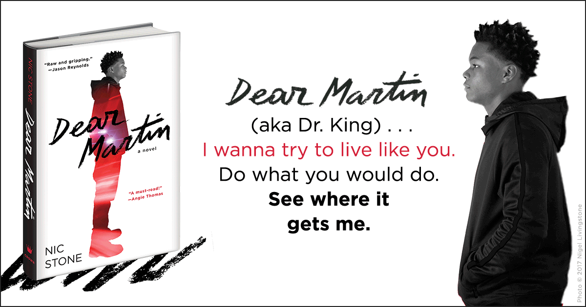 Read Dear Martin by Nic Stone this Martin Luther King Jr. Day
